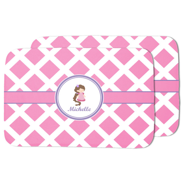 Diamond Print w/Princess Drying Dish Mat - MAIN