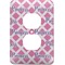 Diamond Print w/Princess Electric Outlet Plate (Personalized)