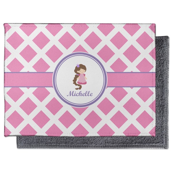 Diamond Print w/Princess Electronic Screen Wipe - Flat