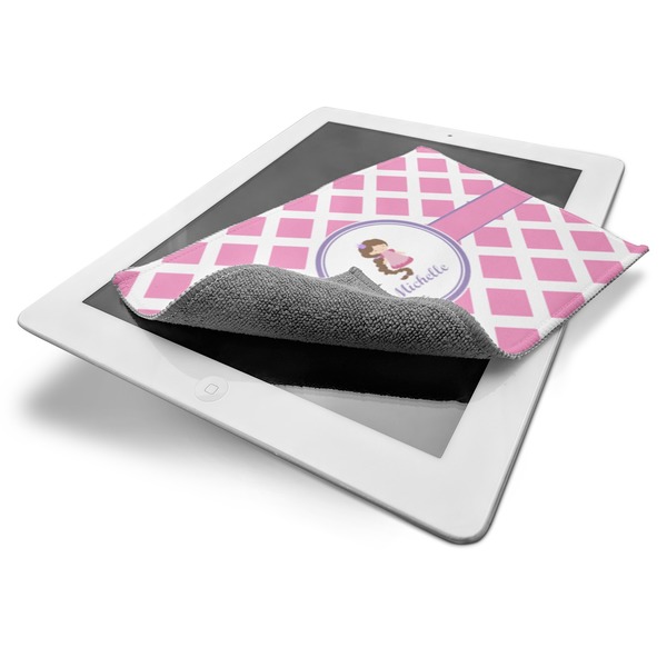 Diamond Print w/Princess Electronic Screen Wipe - iPad