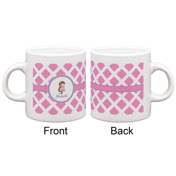 Diamond Print w/Princess Espresso Cup - Apvl