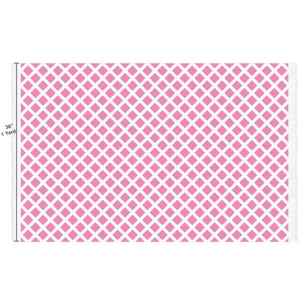 Diamond Print w/Princess Fabric Full Yard