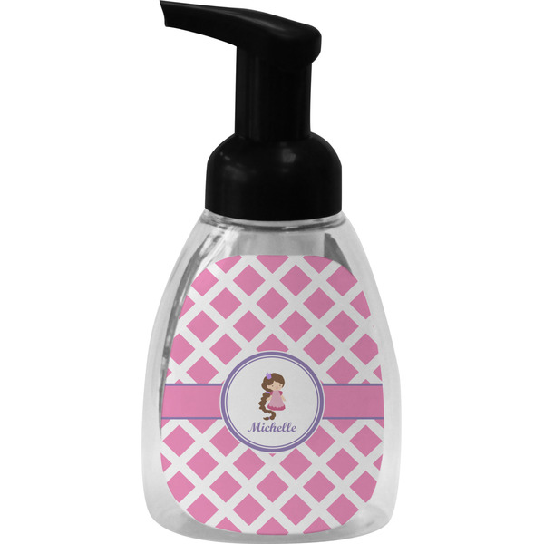 Diamond Print w/Princess Foam Soap Bottle