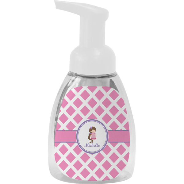 Custom Diamond Print w/Princess Foam Soap Bottle (Personalized)