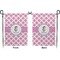 Diamond Print w/Princess Garden Flag - Double Sided Front and Back