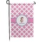 Diamond Print w/Princess Small Garden Flag - Double Sided w/ Name or Text