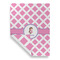 Diamond Print w/Princess Garden Flags - Large - Double Sided - FRONT FOLDED