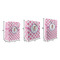 Diamond Print w/Princess Gift Bags - All Sizes - Dimensions