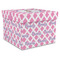 Diamond Print w/Princess Gift Box with Lid - Canvas Wrapped - XX-Large (Personalized)