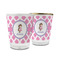Diamond Print w/Princess Glass Shot Glass - 1.5 oz (Personalized)
