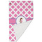Diamond Print w/Princess Golf Towel - Folded (Large)
