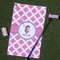 Diamond Print w/Princess Golf Towel Gift Set (Personalized)