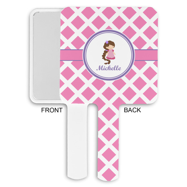 Diamond Print w/Princess Hand Mirrors - Approval