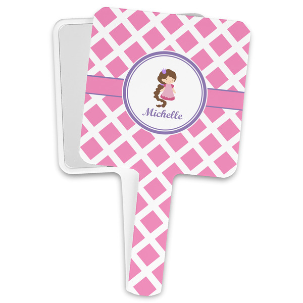 Custom Diamond Print w/Princess Hand Mirror (Personalized)
