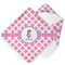 Diamond Print w/Princess Hooded Baby Towel- Main