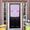 Diamond Print w/Princess House Flags - Double Sided - (Over the door) LIFESTYLE