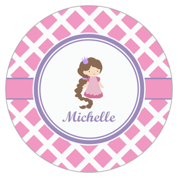 Diamond Print w/Princess Icing Circle - Small - Single