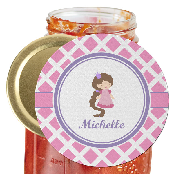 Custom Diamond Print w/Princess Jar Opener (Personalized)
