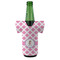Diamond Print w/Princess Jersey Bottle Cooler - FRONT (on bottle)