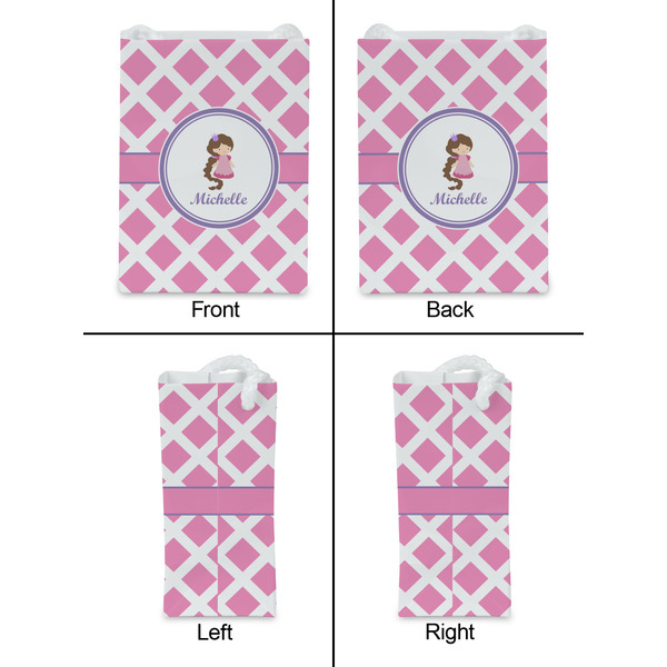 Diamond Print w/Princess Jewelry Gift Bag - Matte - Approval