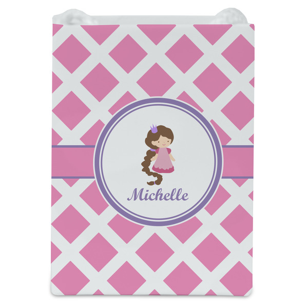 Diamond Print w/Princess Jewelry Gift Bag - Matte - Front