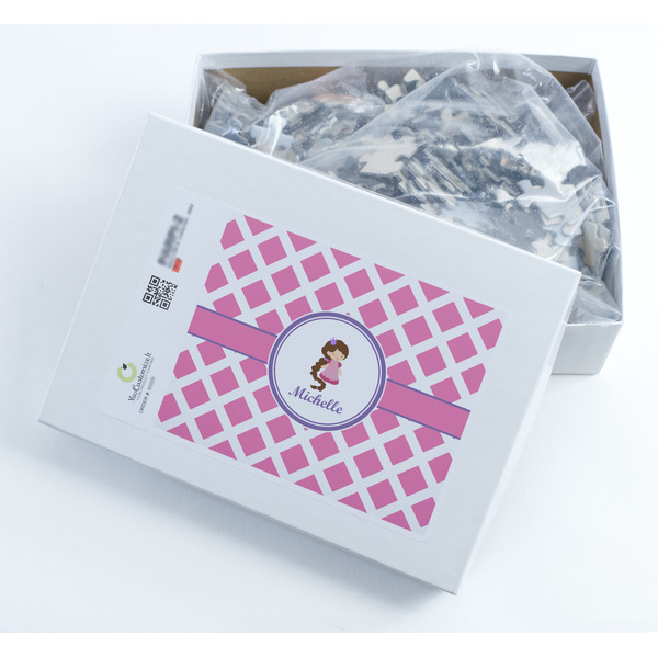 Diamond Print w/Princess Jigsaw Puzzle 500 Piece - Box