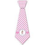 Diamond Print w/Princess Iron On Tie - 4 Sizes w/ Name or Text