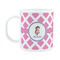 Diamond Print w/Princess Plastic Kids Mug (Personalized)