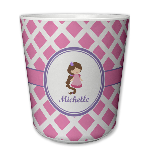 Custom Diamond Print w/Princess Plastic Tumbler 6oz (Personalized)