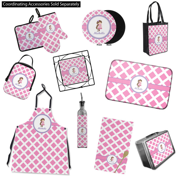 Diamond Print w/Princess Kitchen Accessories & Decor