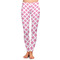 Diamond Print w/Princess Ladies Leggings - Large