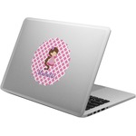 Diamond Print w/Princess Laptop Decal (Personalized)
