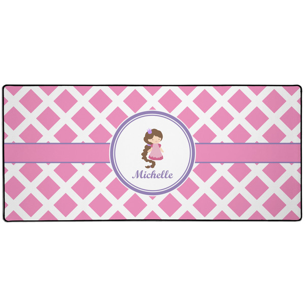 Diamond Print w/Princess Large Gaming Mats - APPROVAL