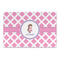 Diamond Print w/Princess Large Rectangle Car Magnets- Front/Main/Approval