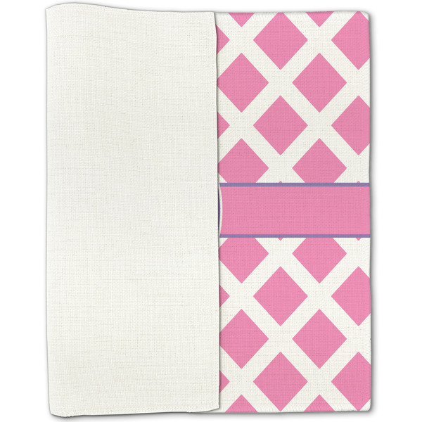 Diamond Print w/Princess Linen Placemat - Folded Half