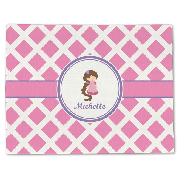 Diamond Print w/Princess Linen Placemat - Front