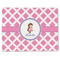 Diamond Print w/Princess Single-Sided Linen Placemat - Single w/ Name or Text