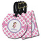 Diamond Print w/Princess Luggage Tags - 3 Shapes Availabel