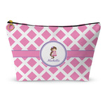 Diamond Print w/Princess Makeup Bag (Personalized)