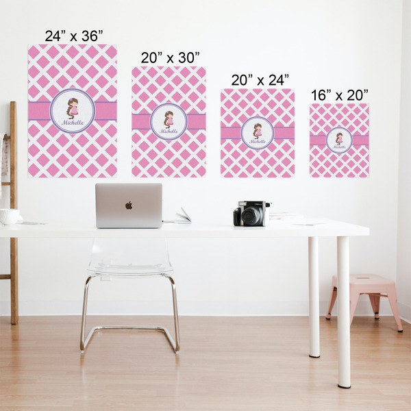 Diamond Print w/Princess Matte Poster - Sizes