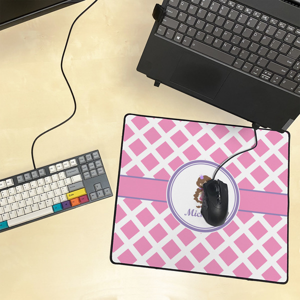 Diamond Print w/Princess Medium Gaming Mats - LIFESTYLE