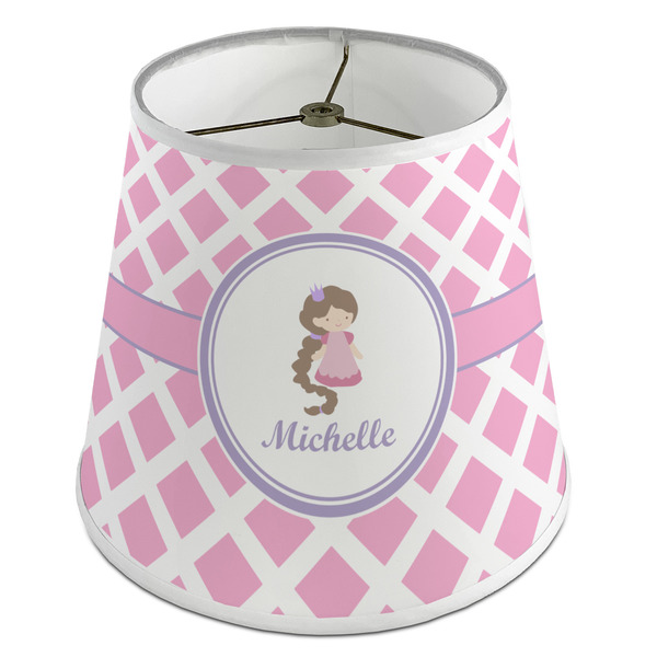 Custom Diamond Print w/Princess Empire Lamp Shade (Personalized)