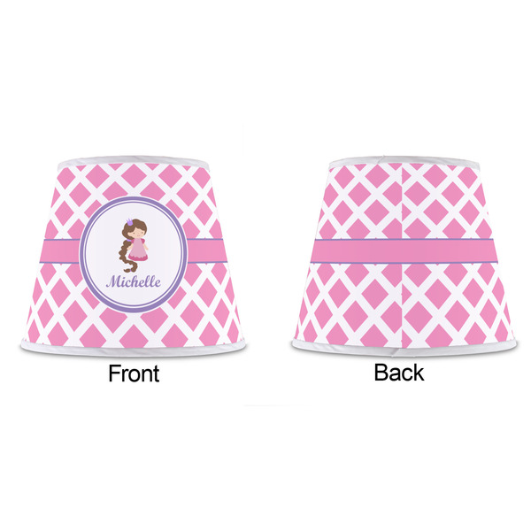 Diamond Print w/Princess Poly Film Empire Lampshade - Approval