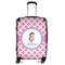 Diamond Print w/Princess Medium Travel Bag - With Handle
