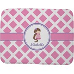 Diamond Print w/Princess Memory Foam Bath Mat - 48"x36" (Personalized)