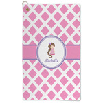 Diamond Print w/Princess Microfiber Golf Towel (Personalized)