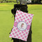 Diamond Print w/Princess Microfiber Golf Towels - Small - LIFESTYLE