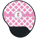 Diamond Print w/Princess Mouse Pad with Wrist Support