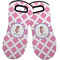 Diamond Print w/Princess Neoprene Oven Mitts - Set of 2 w/ Name or Text