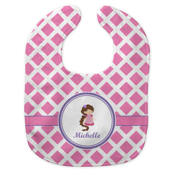 Diamond Print w/Princess New Bib Flat Approval